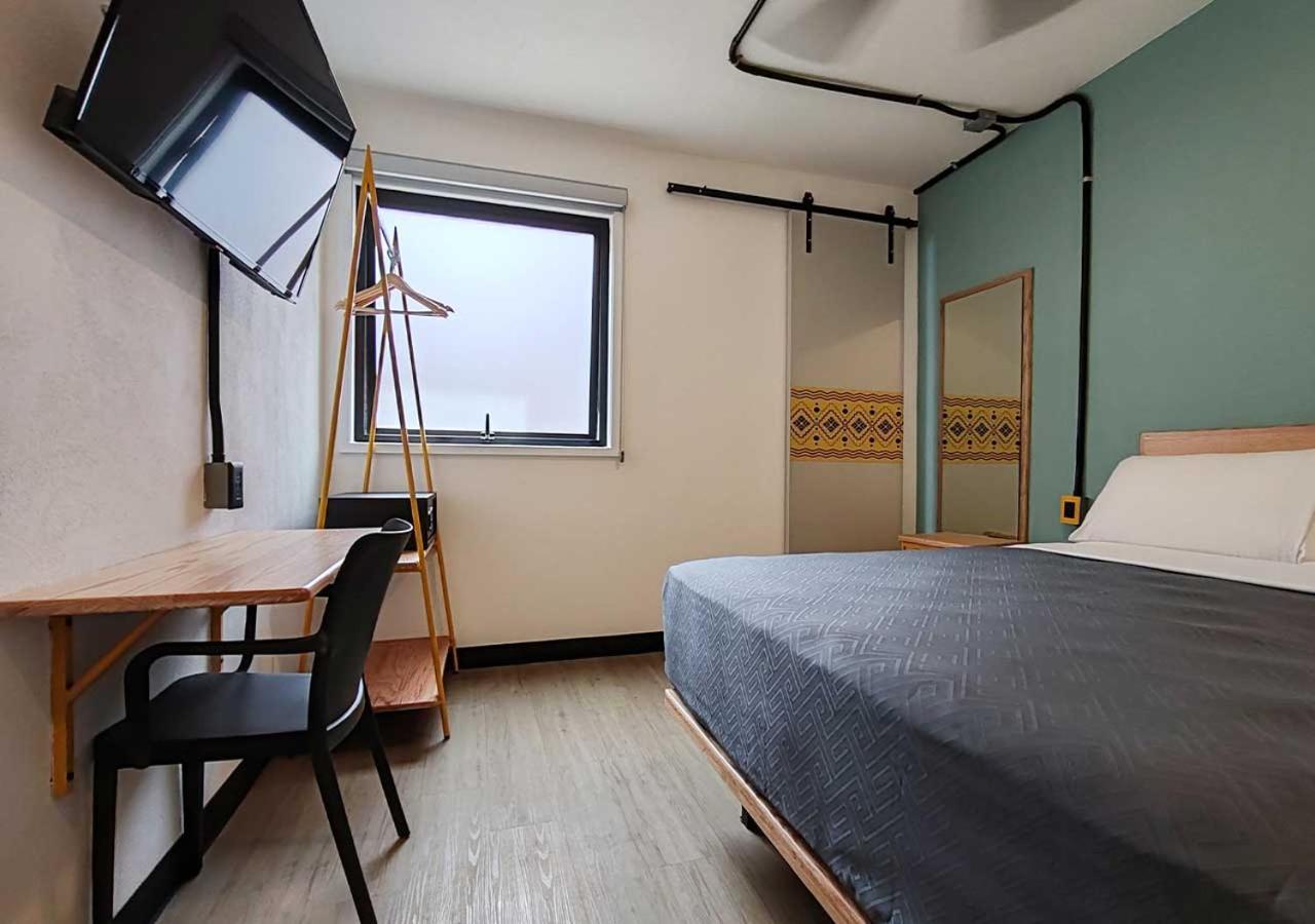 Hotel Escala Colonia Roma Kota Meksiko Bagian luar foto