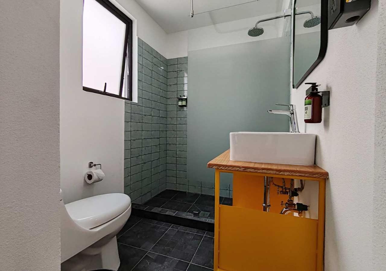 Hotel Escala Colonia Roma Kota Meksiko Bagian luar foto